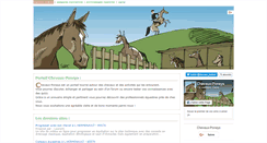 Desktop Screenshot of chevaux-poneys.fr